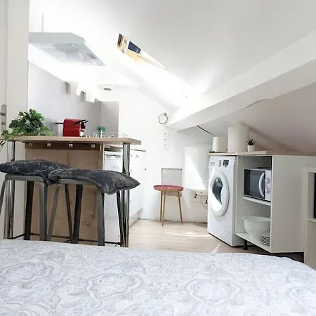 公寓 Cosy Lys - Studio - Centre 波城